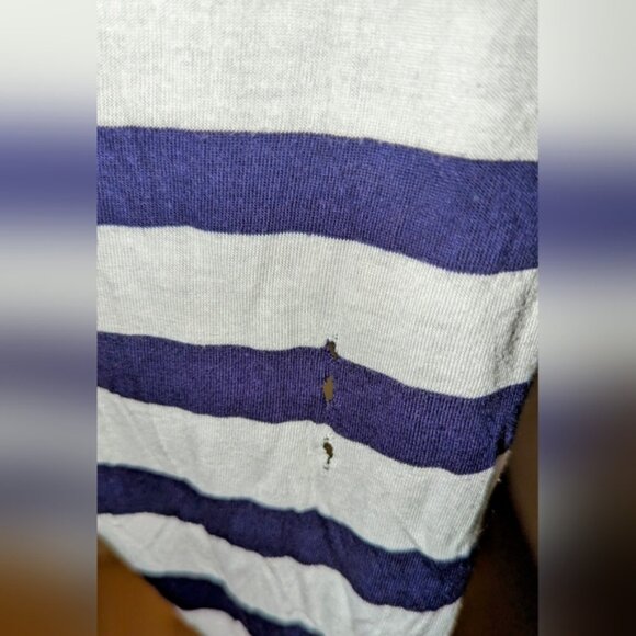 Womens Medium Stripped Shirt - Picture 2 of 4